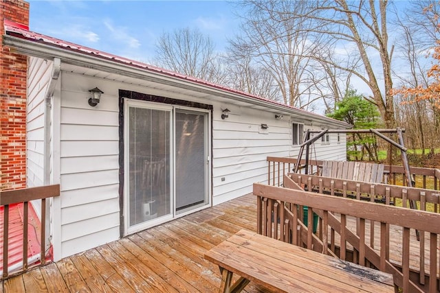 4627 Water Level Rd, Milford Twp, PA 15557 - view of deck