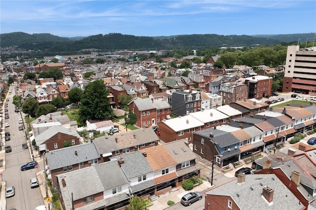 4207 Post St, Lawrenceville, PA 15201 - aerial perspective of suburban area with mountains