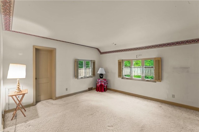 35 Redstone Ln, City Of Washington, PA 15301 - carpeted spare room featuring baseboards and ornamental molding