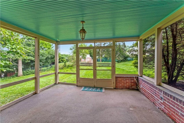 35 Redstone Ln, City Of Washington, PA 15301 - view of unfurnished sunroom