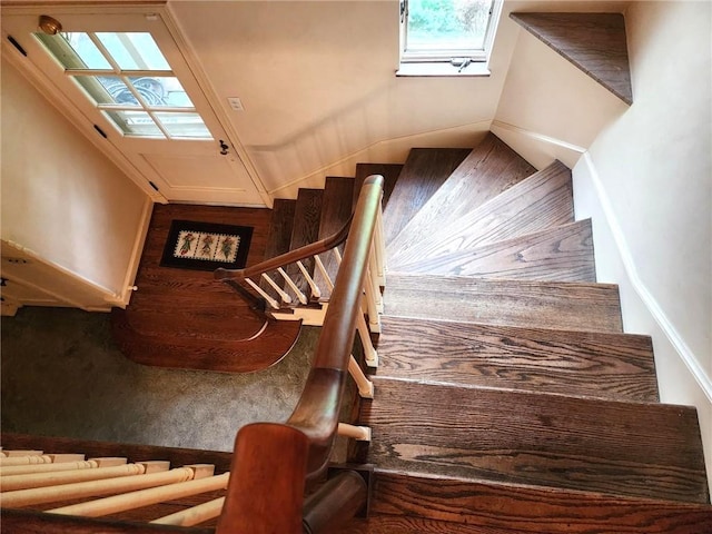 35 Redstone Ln, City Of Washington, PA 15301 - stairway with a skylight