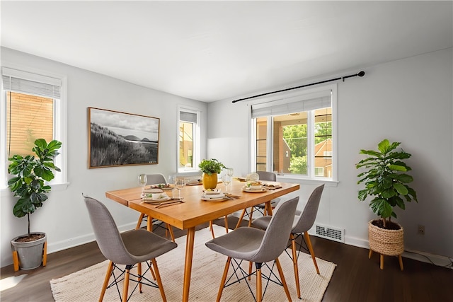 2401 Valera Ave, Carrick, PA 15210 - dining area with wood finished floors and baseboards
