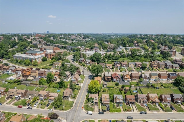 2401 Valera Ave, Carrick, PA 15210 - aerial view of property and surrounding area with nearby suburban area