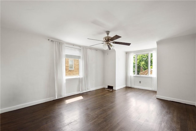 2401 Valera Ave, Carrick, PA 15210 - unfurnished room with wood finished floors and a ceiling fan