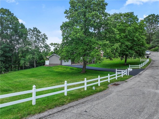 117 Heather Dr, Center Twp Bea, PA 15061 - view of front of house featuring a fenced front yard