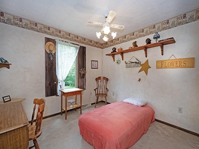4779 State Route 819, Bell Twp, PA 15613 - bedroom featuring carpet and a textured ceiling