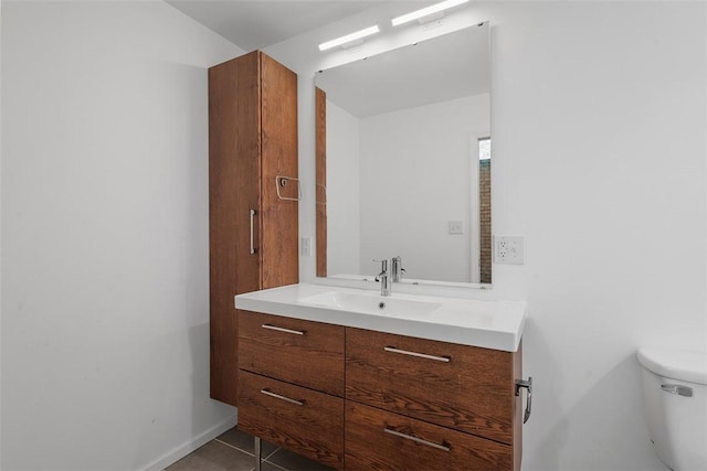 287 Rankin Rd, Belle Vernon, PA 15012 - bathroom with vanity and tile patterned floors