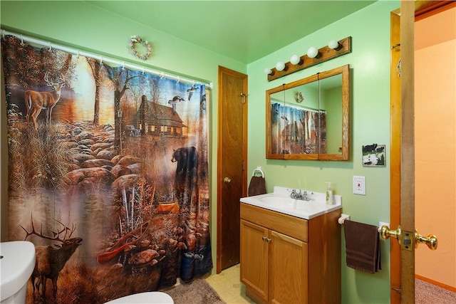 8 Leasure Way, Cecil, PA 15321 - full bath with vanity and a shower with shower curtain