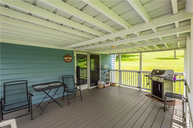 8 Leasure Way, Cecil, PA 15321 - wooden terrace with a grill