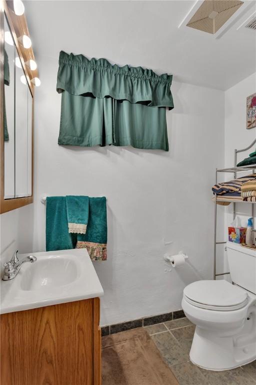 4636 Bowes Ave, West Mifflin, PA 15122 - bathroom with vanity and tile patterned floors