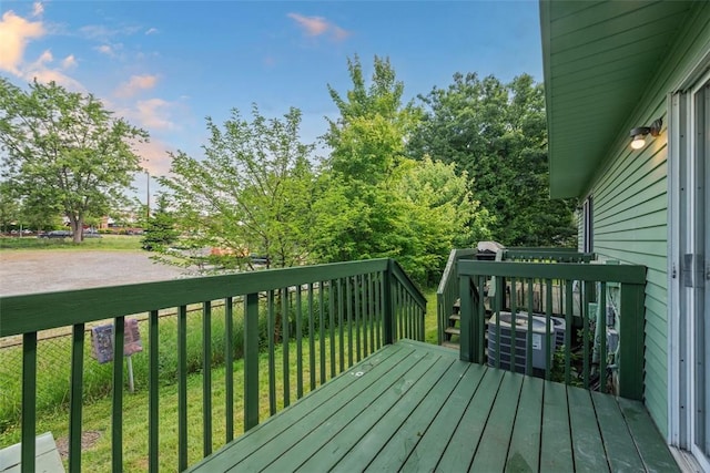 305 Laporte Ct, Cranberry Twp, PA 16066 - wooden terrace with a lawn