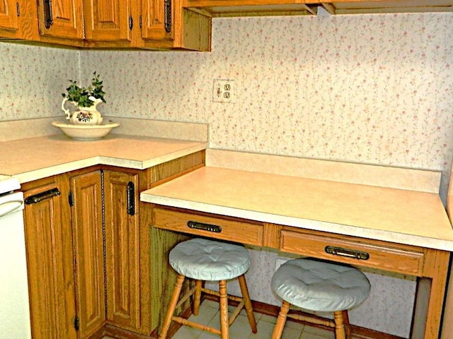 115 Lowery Dr, Middlesex Twp, PA 16059 - kitchen with brown cabinets and light countertops