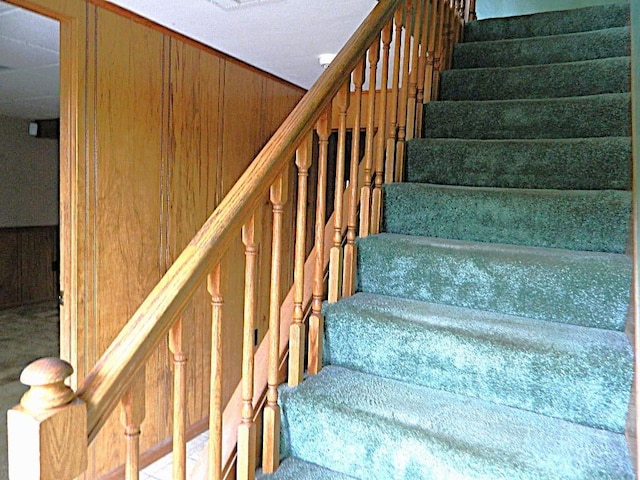 115 Lowery Dr, Middlesex Twp, PA 16059 - stairs with carpet floors