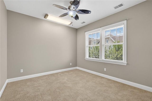 201 Venango Trl, Marshall, PA 16046 - unfurnished room featuring light carpet and ceiling fan