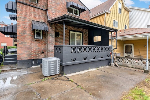 103 Church Ave, Mount Oliver, PA 15210 - rear view of house featuring brick siding