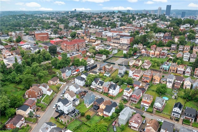 103 Church Ave, Mount Oliver, PA 15210 - aerial overview of property's location featuring nearby suburban area