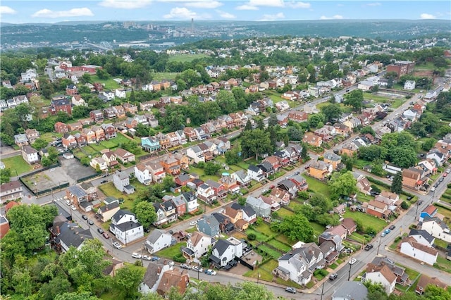 103 Church Ave, Mount Oliver, PA 15210 - aerial overview of property's location with nearby suburban area