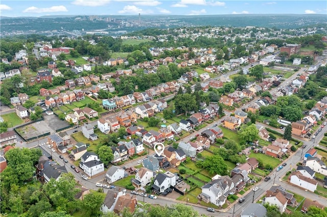 103 Church Ave, Mount Oliver, PA 15210 - aerial view of property's location with nearby suburban area