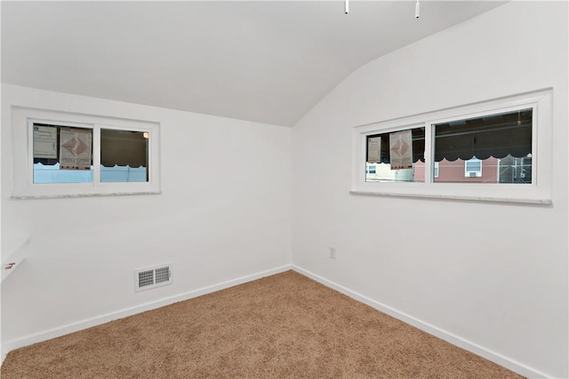 103 Church Ave, Mount Oliver, PA 15210 - carpeted spare room with lofted ceiling and baseboards