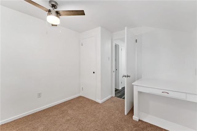 103 Church Ave, Mount Oliver, PA 15210 - carpeted empty room with ceiling fan and baseboards