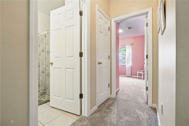 31 Elena Ave, Lower Burrell, PA 15068 - corridor with light carpet and baseboards