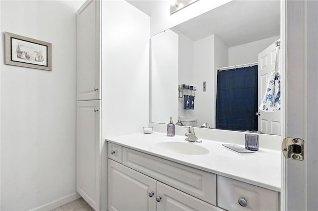 31 Elena Ave, Lower Burrell, PA 15068 - bathroom featuring vanity and tile patterned flooring