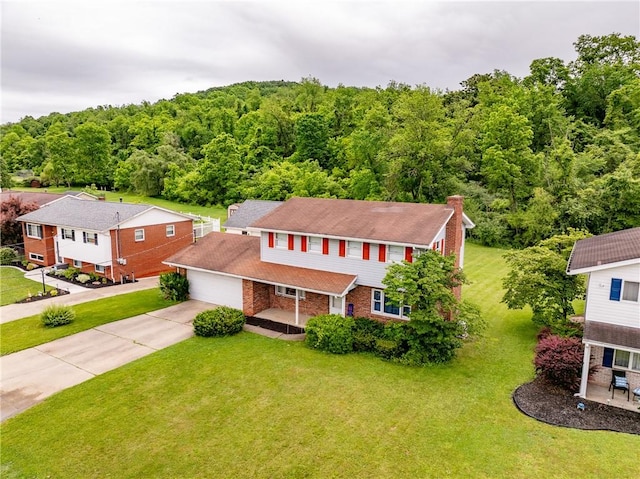 206 Bonnie St, Rostraver, PA 15012 - view from above of property featuring a forest