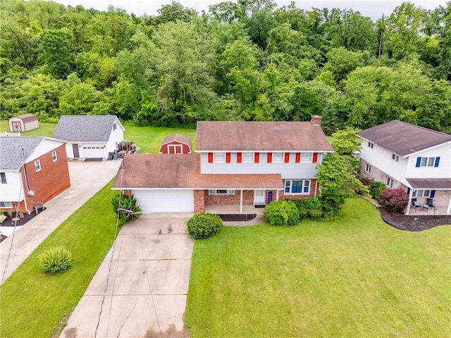 206 Bonnie St, Rostraver, PA 15012 - view from above of property