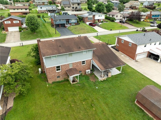 206 Bonnie St, Rostraver, PA 15012 - aerial perspective of suburban area