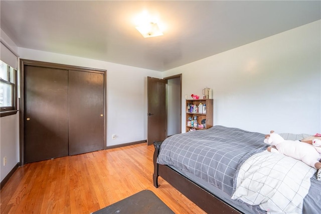 206 Bonnie St, Rostraver, PA 15012 - bedroom featuring a closet and light wood finished floors