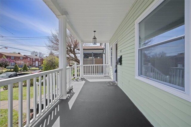 141 Blackhawk St, Squirrel Hill, PA 15218 - porch featuring a residential view