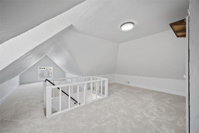141 Blackhawk St, Squirrel Hill, PA 15218 - additional living space with carpet flooring and lofted ceiling