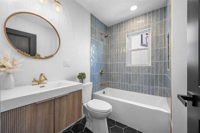 141 Blackhawk St, Squirrel Hill, PA 15218 - full bathroom featuring tile patterned flooring, shower / bath combination, and vanity