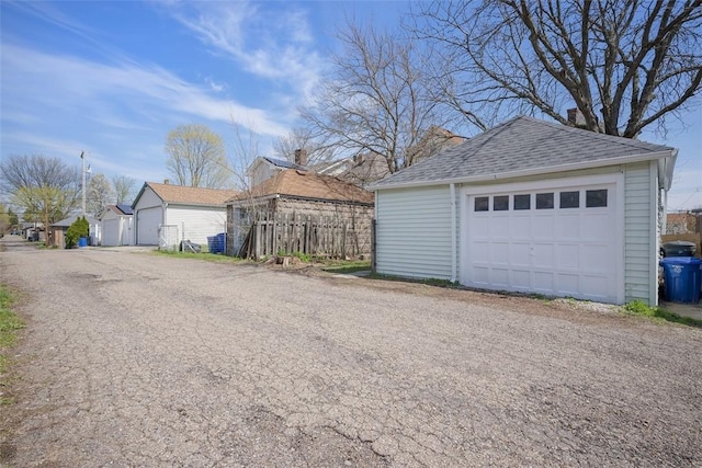 141 Blackhawk St, Squirrel Hill, PA 15218 - detached garage with a residential view