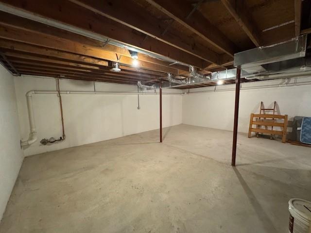 436 Lloyd Ave, Latrobe, PA 15650 - view of unfinished basement