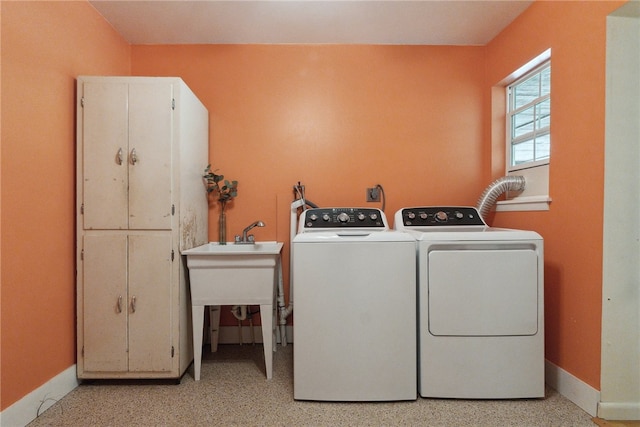 222 Lear Rd, Blairsville Area, PA 15717 - laundry room featuring baseboards and washing machine and dryer