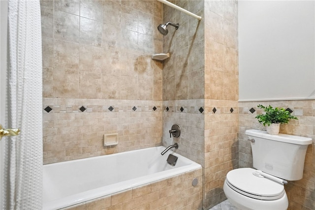 140 N Woodland Rd, Shadyside, PA 15232 - full bath featuring tiled shower / bath and tile walls