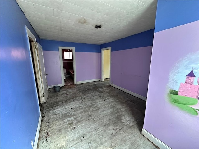 302 Franklin Ave, Applewold, PA 16201 - unfurnished bedroom featuring baseboards and wood finished floors
