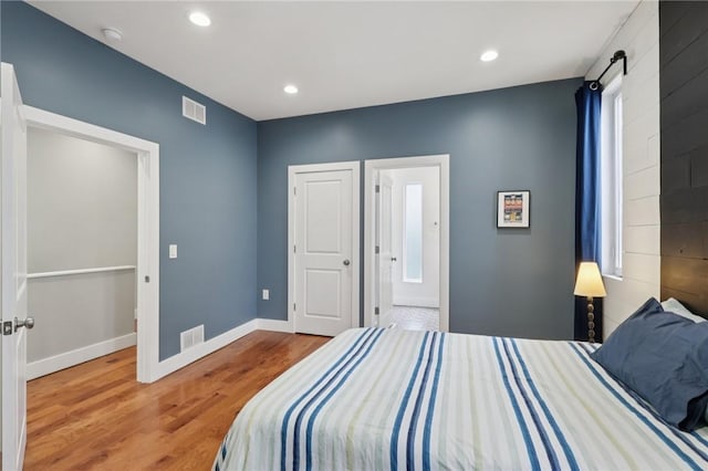 3130 Dobson St, Polish Hill, PA 15219 - bedroom featuring wood finished floors and recessed lighting