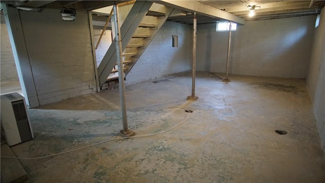 801 9th Ave, Brackenridge, PA 15014 - below grade area with stairway