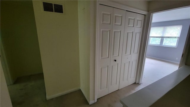 402 Forest Ridge Dr, Forest Hills Boro, PA 15221 - hallway with baseboards and carpet floors