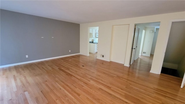 402 Forest Ridge Dr, Forest Hills Boro, PA 15221 - unfurnished room featuring light wood finished floors and baseboards