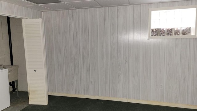 402 Forest Ridge Dr, Forest Hills Boro, PA 15221 - interior space featuring wooden walls