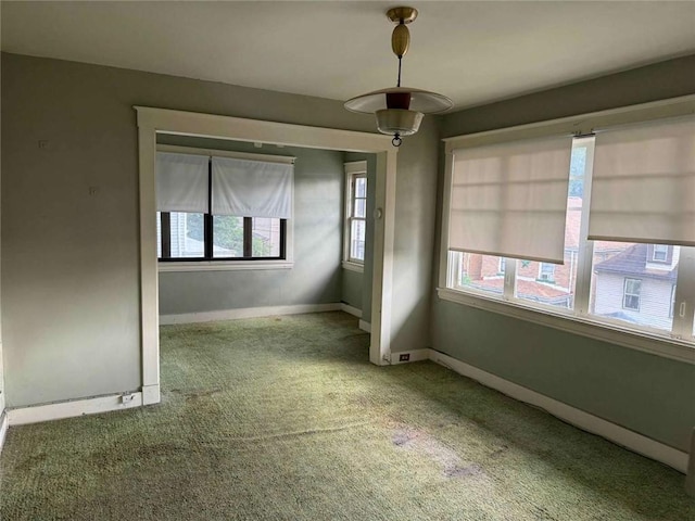 25-27 Joel St, Ingram, PA 15205 - empty room with carpet flooring and baseboards