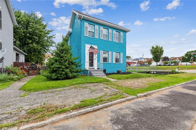 528 Spring St, Latrobe, PA 15650 - view of front of home featuring a front lawn and a residential view
