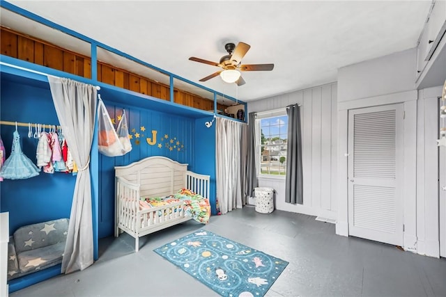 528 Spring St, Latrobe, PA 15650 - bedroom with a closet and a ceiling fan