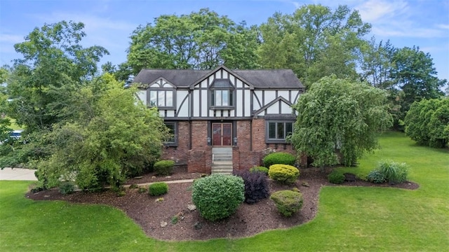 2616 Cedarvue Dr, Upper St Clair, PA 15241 - view of front of house with a front yard and brick siding