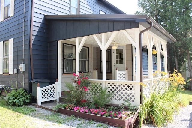 400 E Butler St, Mercer Boro Mer, PA 16137 - property entrance featuring a porch
