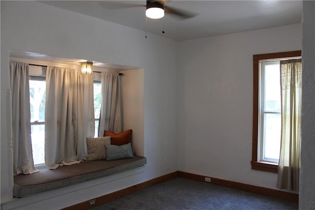 400 E Butler St, Mercer Boro Mer, PA 16137 - unfurnished room with a ceiling fan and carpet floors