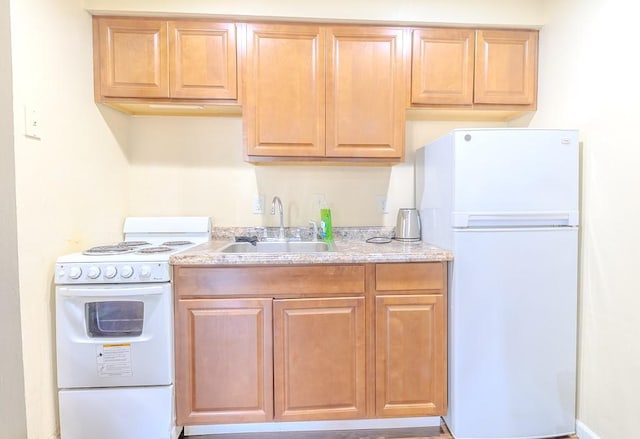 5801 Lincoln Ave, Export, PA 15632 - kitchen featuring white appliances and a sink